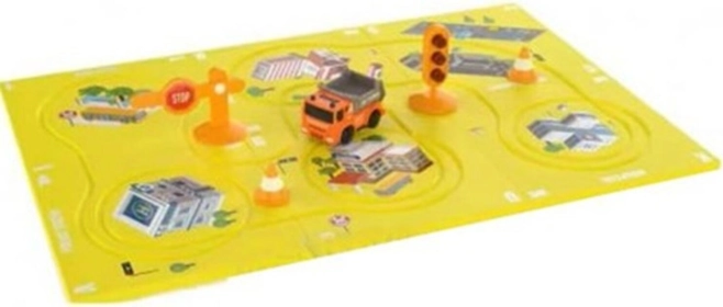 Labirint magnetic cu 11 piese - Camion Basculantă