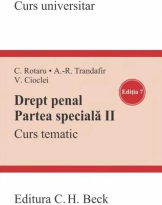 Drept penal. Partea specială II