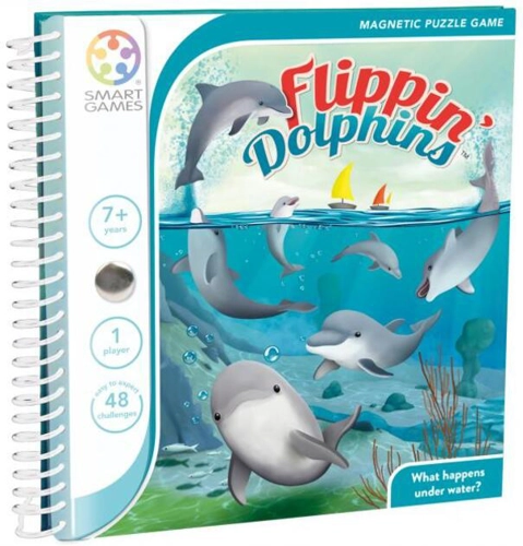 Joc de logică Flippin' Dolphins cu 48 de provocări
