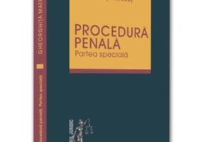 Procedură penală. Partea specială