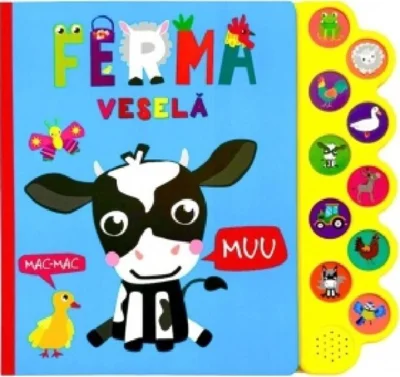 Carte sonoră cu 10 sunete. Ferma veselă