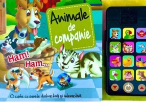 Carte cu sunete. Animale de companie