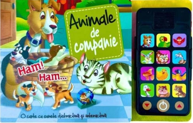 Carte cu sunete. Animale de companie