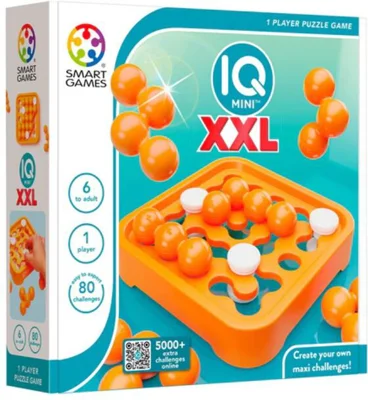 Joc de logică IQ Mini XXL cu 80 de provocări