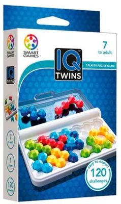 Joc de logică IQ Twins cu 120 de provocări