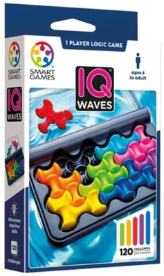 Joc de logică IQ Waves cu 120 de provocări