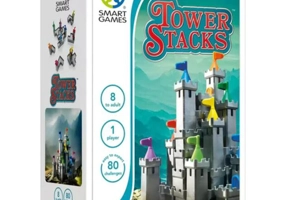 Joc de logică Tower Stacks cu 80 de provocări