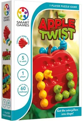 Joc de logică Apple Twist cu 60 de provocări