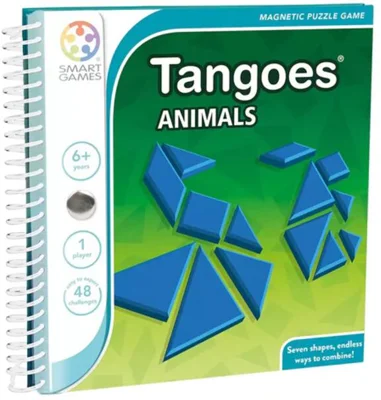 Joc de logică Tangoes Animals cu 48 de provocări