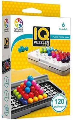 Joc de logică IQ Puzzler Pro cu 120 de provocări