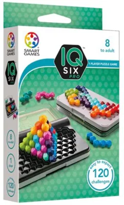 Joc de logică IQ Six Pro cu 120 de provocări