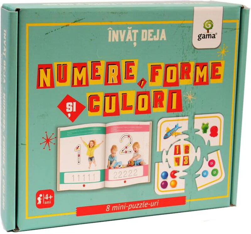 Învăț deja numere, forme și culori