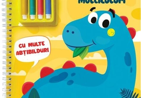 Dino multicolori cu multe abțibilduri
