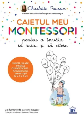 Caietul meu Montessori pentru a învăța să scriu și să citesc