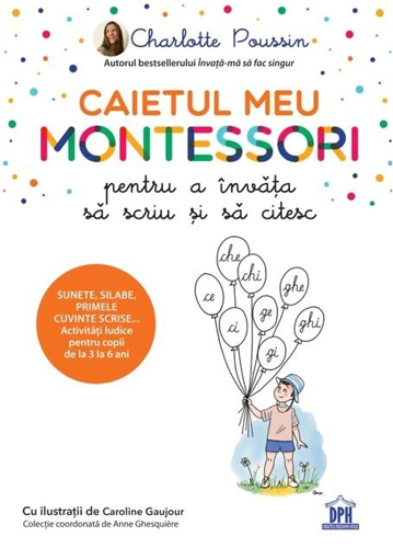 Caietul meu Montessori pentru a învăța să scriu și să citesc
