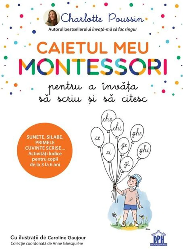Caietul meu Montessori pentru a învăța să scriu și să citesc