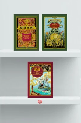 Pachet Jules Verne - Colecția Hetzel (incomplet)