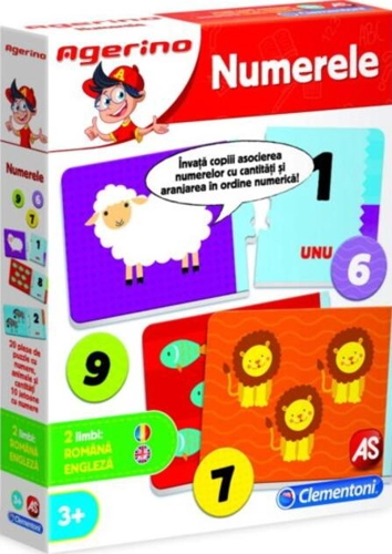 Agerino „Numerele” - joc educativ