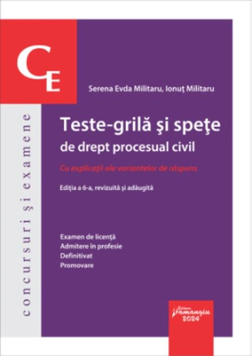 Teste-grilă și spețe de drept procesual civil
