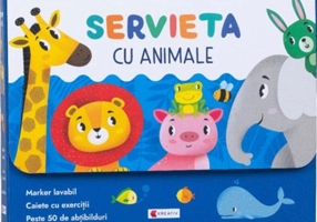 Servieta cu animale