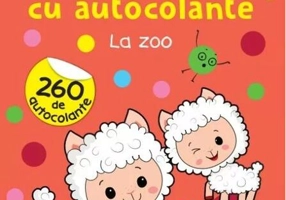 Marea carte cu autocolante. La zoo (2+)