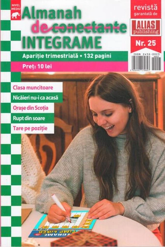 Almanah de integrame deconectante Nr. 25