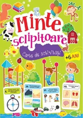 Minte sclipitoare. Carte de activități +6 ani
