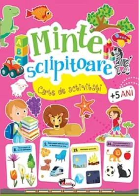 Minte sclipitoare. Carte de activități +5 ani