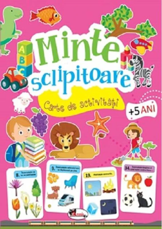 Minte sclipitoare. Carte de activități +5 ani