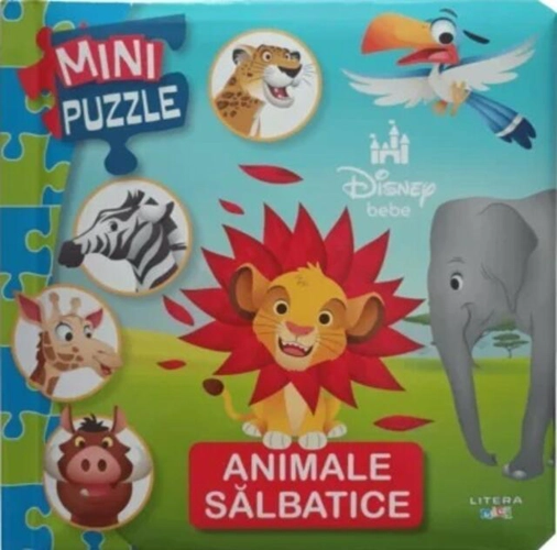 Disney Bebe. Mini puzzle. Animale sălbatice
