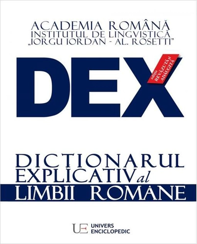 DEX | Dicționarul explicativ al limbii române