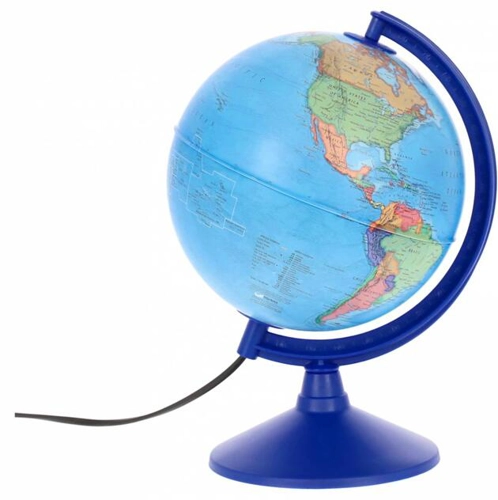 Glob pământesc politic iluminat 20 cm