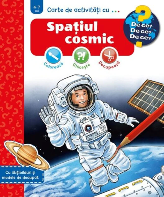 Carte de activități cu... Spațiul cosmic