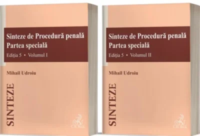 Sinteze de Procedură penală. Partea specială (vol. I + vol. II), Ediția 5