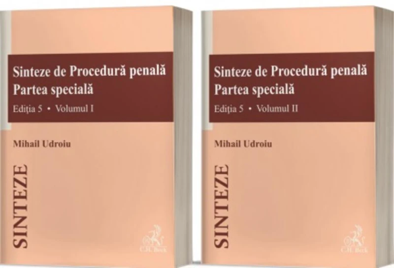 Sinteze de Procedură penală. Partea specială (vol. I + vol. II), Ediția 5
