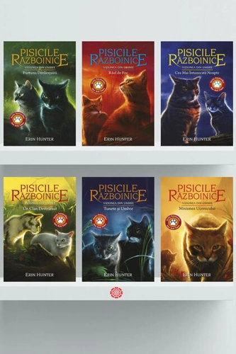 Pachet Seria Pisicile războinice: Viziunea din umbre