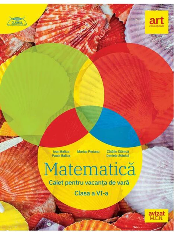 Matematică. Caiet pentru vacanța de vară. Clasa a VI-a