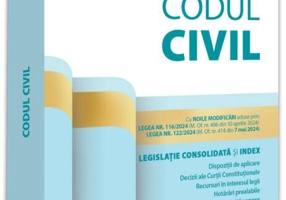 Codul civil. Legislație consolidată și index (mai 2024)