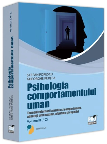 Psihologia comportamentului uman (Vol. 2: F-Z)