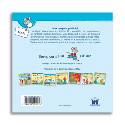 Max merge la grădiniță