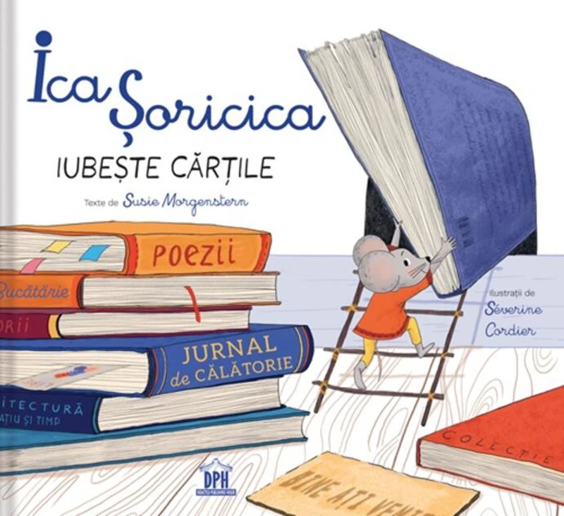 Ica Șoricica iubește cărțile