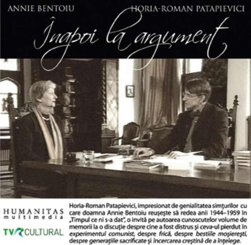 Înapoi la argument cu Annie Bentoiu (audiobook)