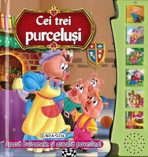 Citește și ascultă. Cei trei purceluși