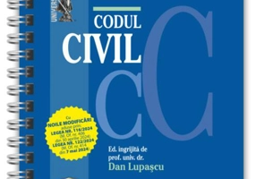 Codul civil Mai 2024 (ediție spiralată)