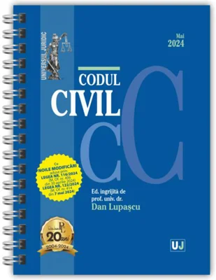 Codul civil Mai 2024 (ediție spiralată)