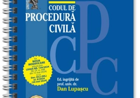 Codul de procedură civilă: Mai 2024 (ediție spiralată)