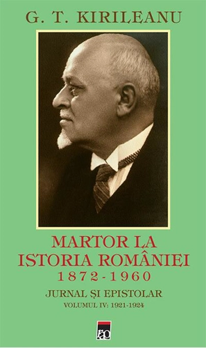 Martor la istoria României Vol. 4: 1921-1924