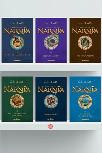 Pachet Seria Cronicile din Narnia (incomplet)