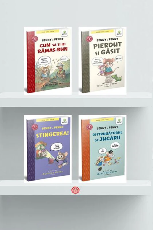 Pachet Învață să citești cu Benny și Penny (Incomplet)
