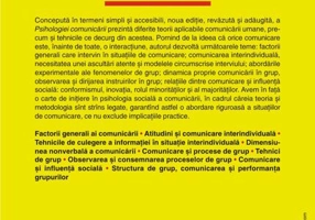 Psihologia comunicării. Teorii şi metode. Ediția a II-a